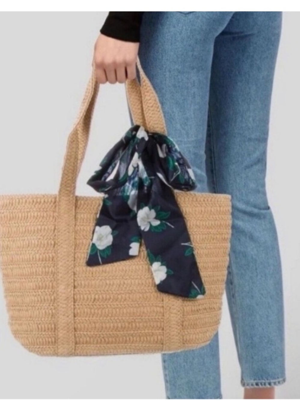 Draper James Straw Tote